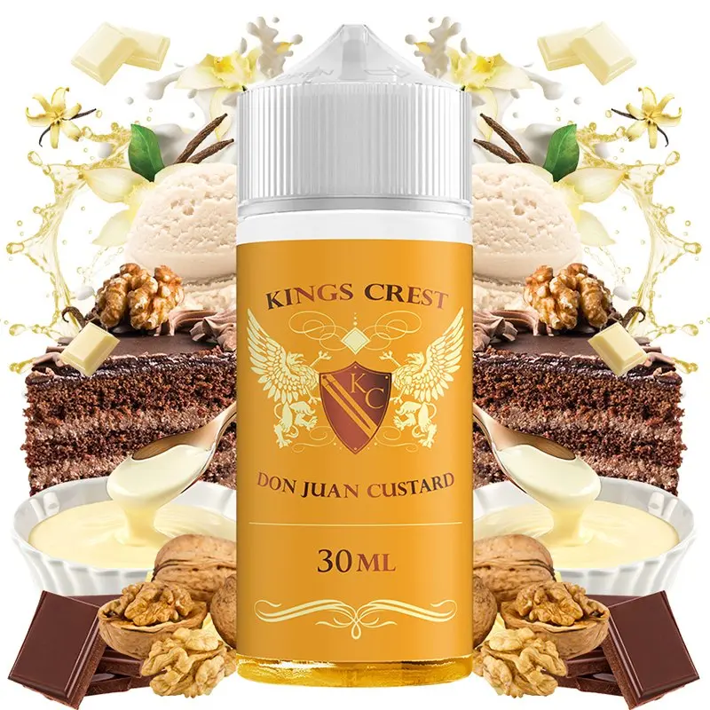 Aroma Don Juan Custard 30ml/120 (Longfill) - Kings Crest