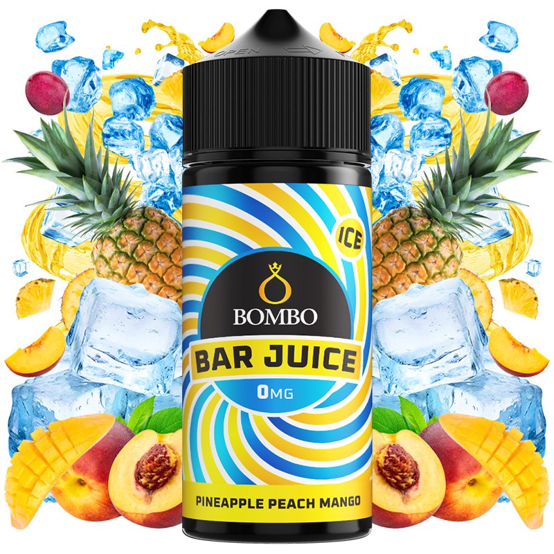 Aroma Pineapple Peach Mango Ice 24ml/120 (Longfill) - Bombo Bar Juice