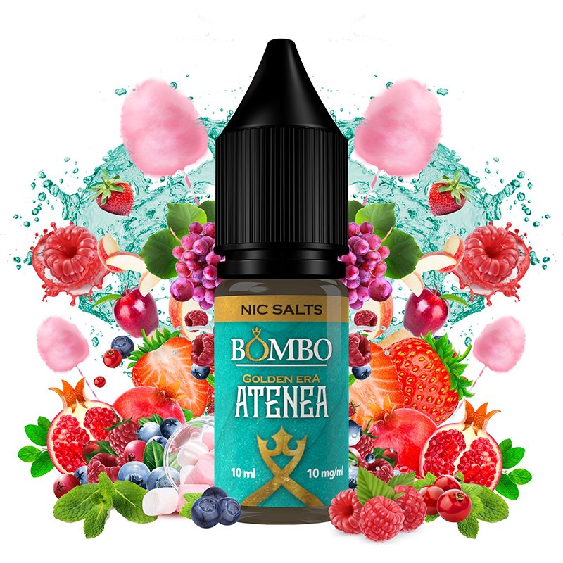 Atenea 10ml - Golden Era Nic Salts by Bombo