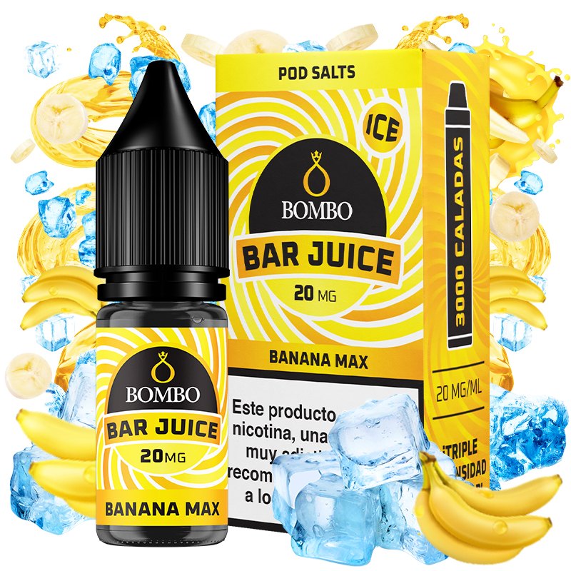 Banana Max Ice 10ml - Bombo Bar Juice