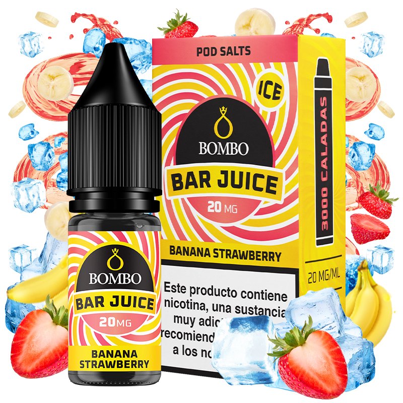 Banana Strawberry Ice 10ml - Bombo Bar Juice