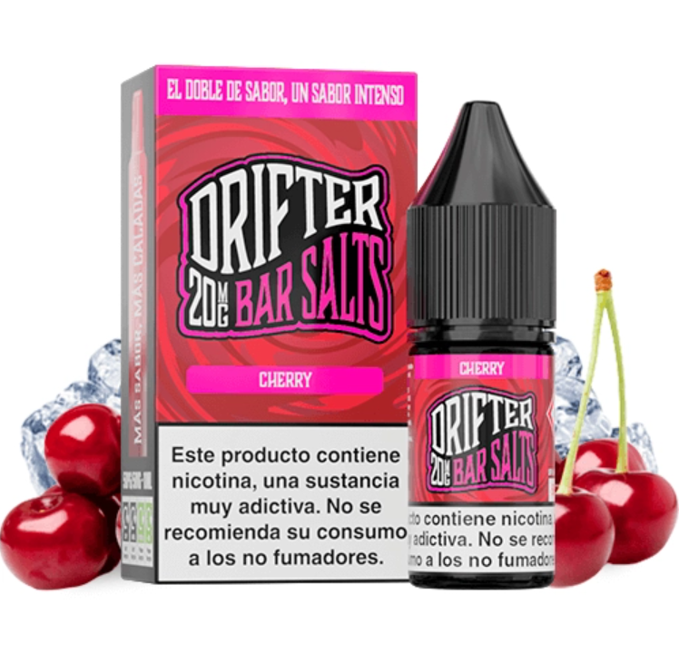 Bar Salts Cherry 10ml - Drifter Juice Sauz