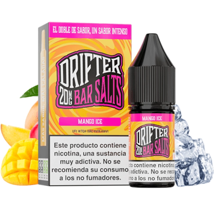 Bar Salts Mango Ice 10ml - Drifter Juice Sauz