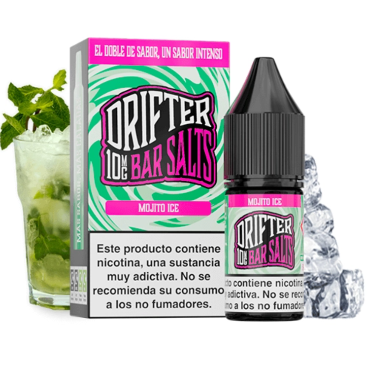 Bar Salts Mojito Ice 10ml - Drifter Juice Sauz