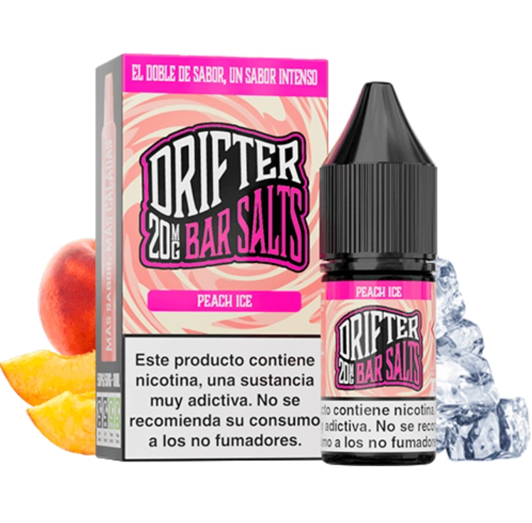 Bar Salts Peach Ice 10ml - Drifter Juice Sauz