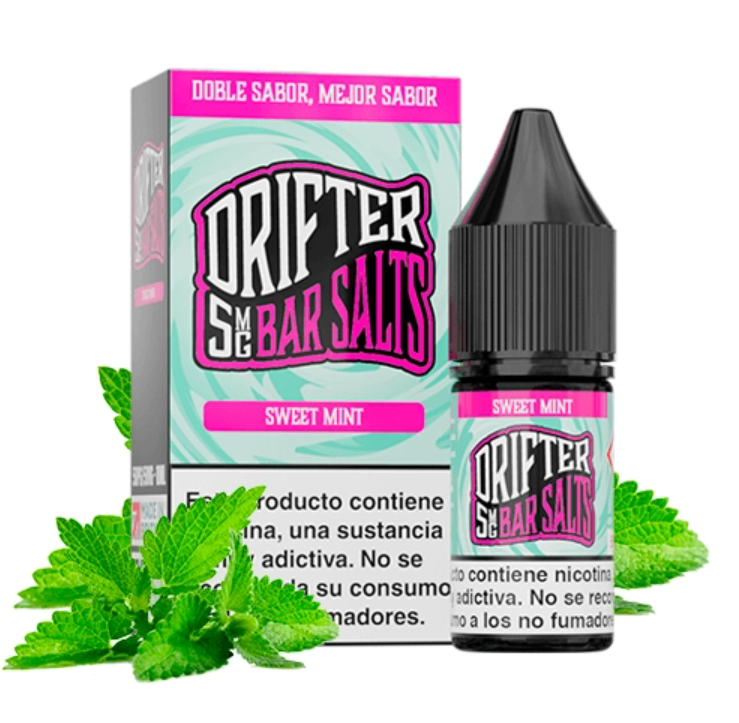 Bar Salts Sweet Mint 10ml - Drifter Juice Sauz