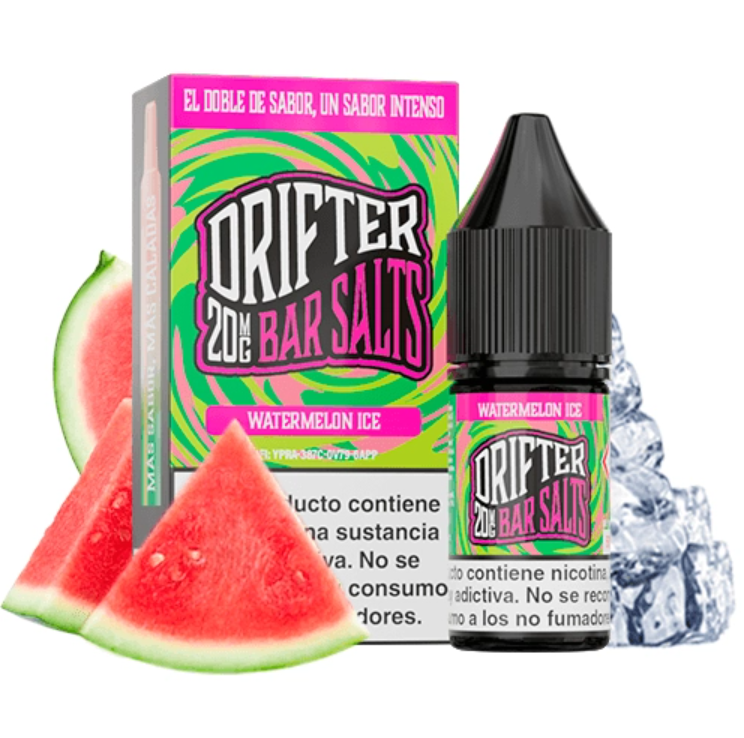 Bar Salts Watermelon Ice 10ml - Drifter Juice Sauz