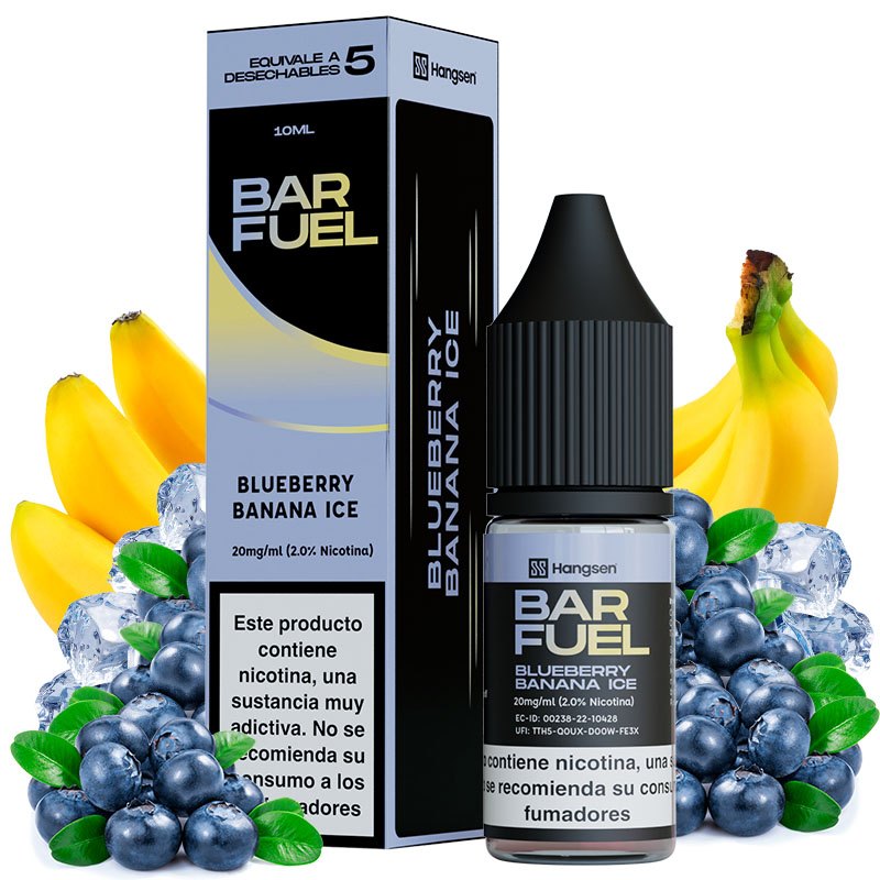 Blueberry Banana Ice 10ml - Bar Fuel