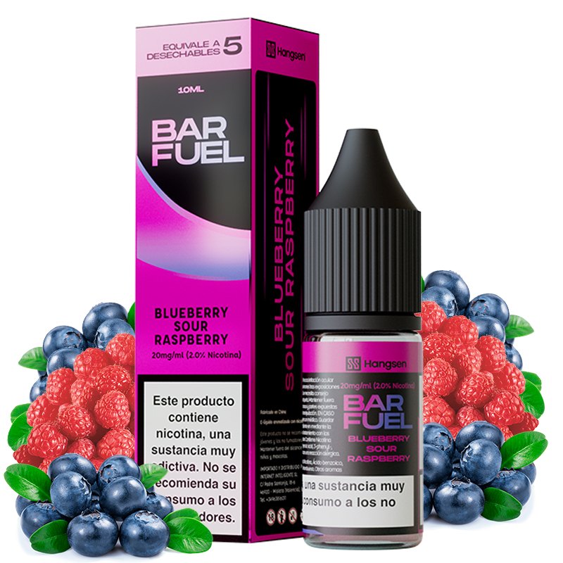 Blueberry Sour Raspberry 10ml - Bar Fuel