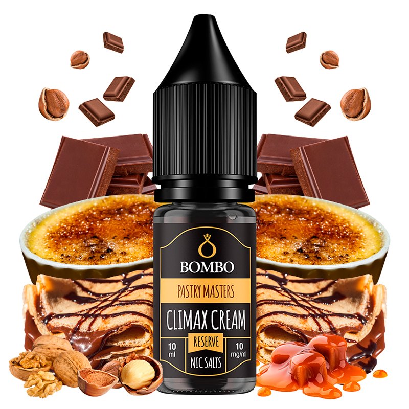Climax Cream 10ml - Pastry Masters Nic Salts by Bombo