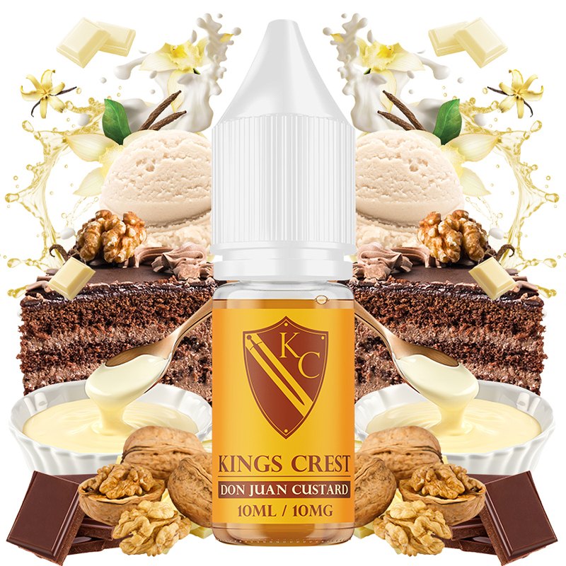 Don Juan Custard 10ml - Kings Crest Salts