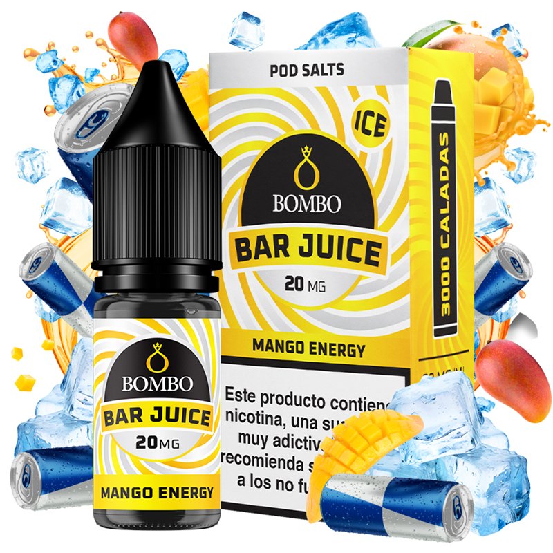Mango Energy Ice 10ml - Bombo Bar Juice