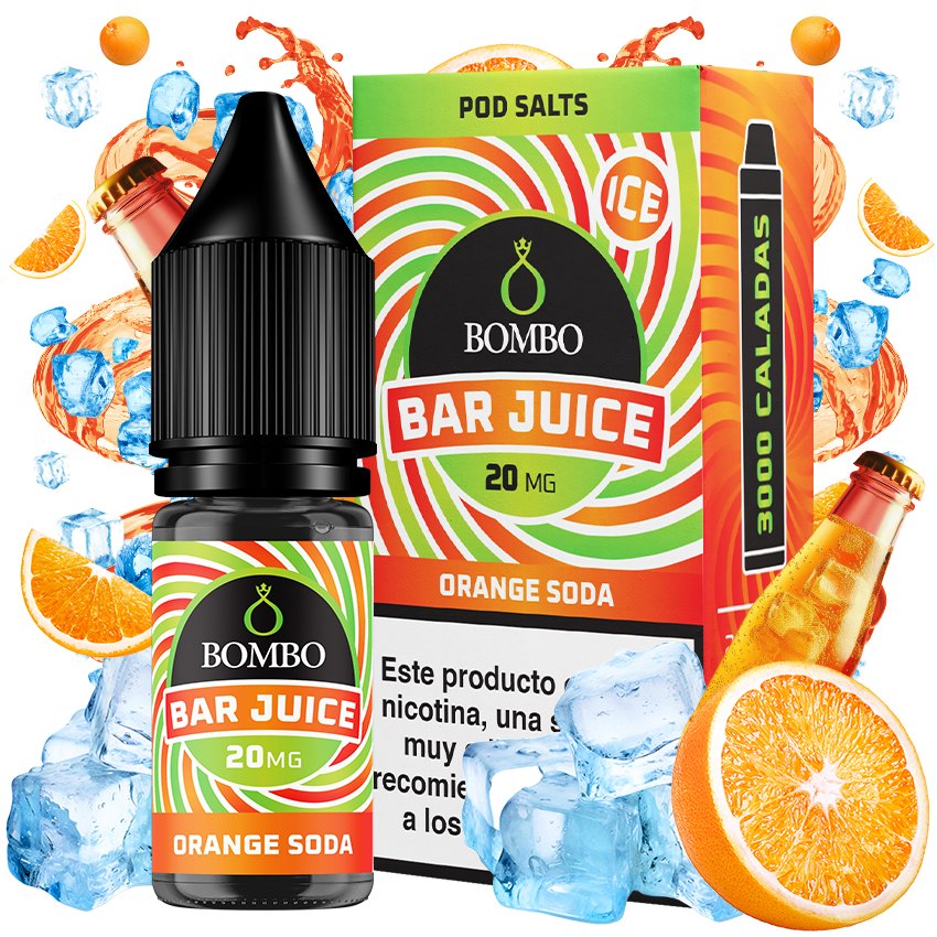 Orange Soda Ice 10ml - Bombo Bar Juice