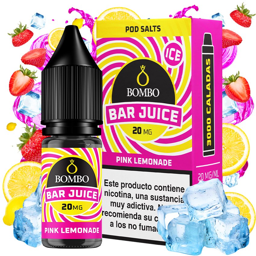 Pink Lemonade Ice 10ml - Bombo Bar Juice