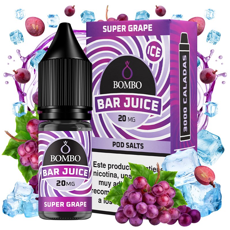 Super Grape Ice 10ml - Bombo Bar Juice