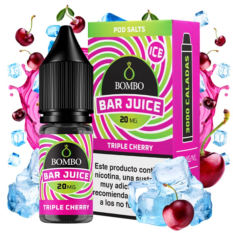 Triple Cherry Ice 10ml - Bombo Bar Juice