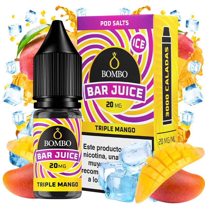 Triple Mango Ice 10ml - Bombo Bar Juice