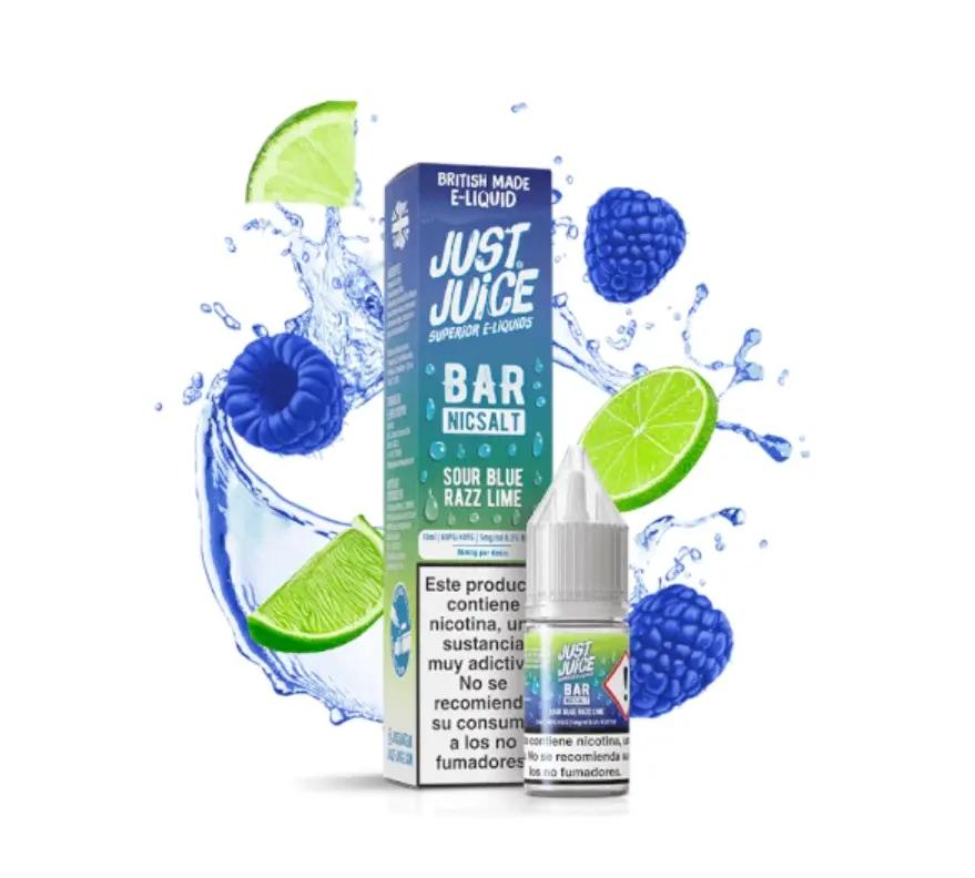 Just Juice Bar Salts Blue Sour Razz Lime 10ml
