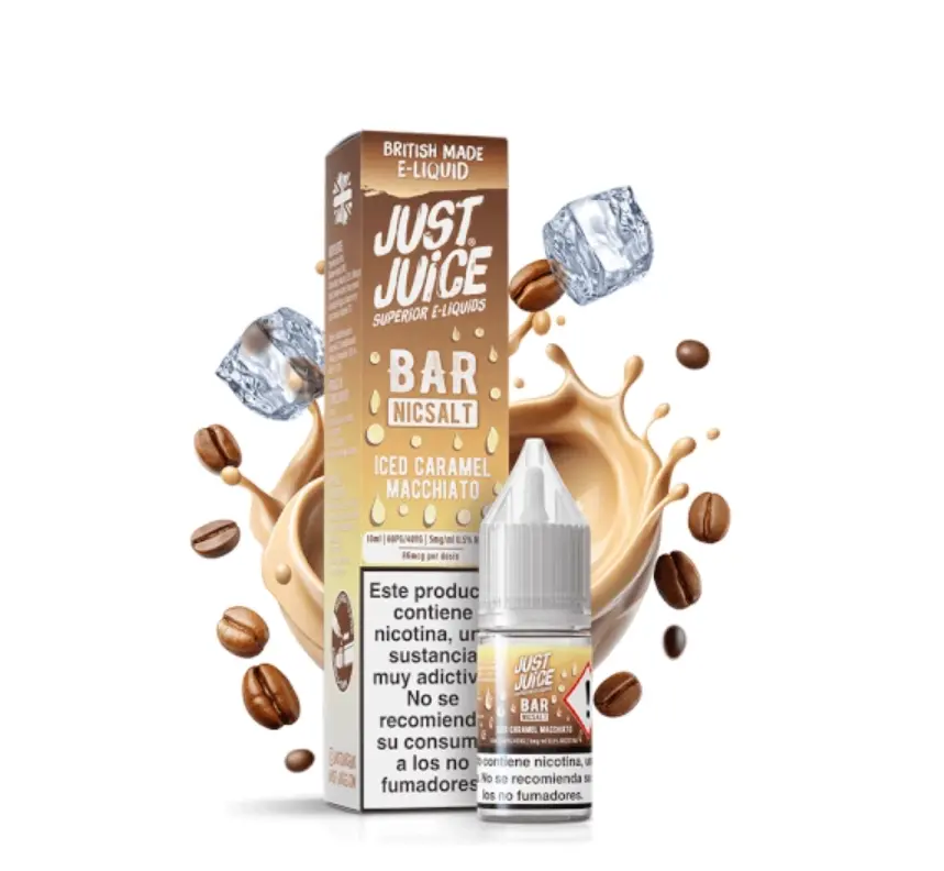 Just Juice Bar Salts Iced Caramel Macchiato 10ml