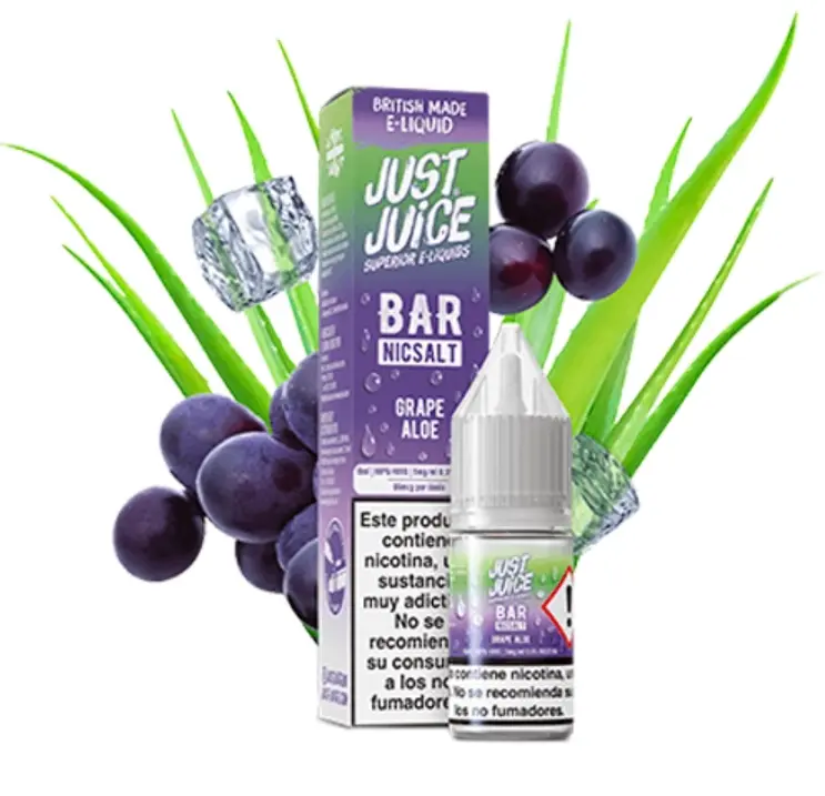Just Juice Bar Salts Grape Aloe 10ml