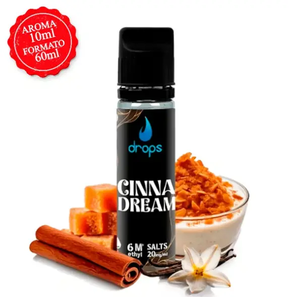 Cinnadream - Drops All In 10ml (Longfill)