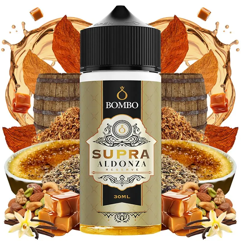 Aroma Supra Aldonza Reserve 30ml/120 (Longfill) - Platinum Tobaccos by Bombo