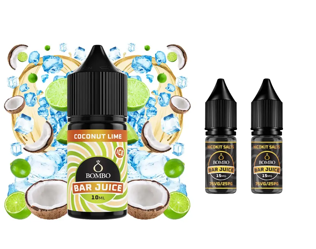 Aroma Coconut Lime Ice 10ml/30 (Longfill) - Bombo Bar Juice