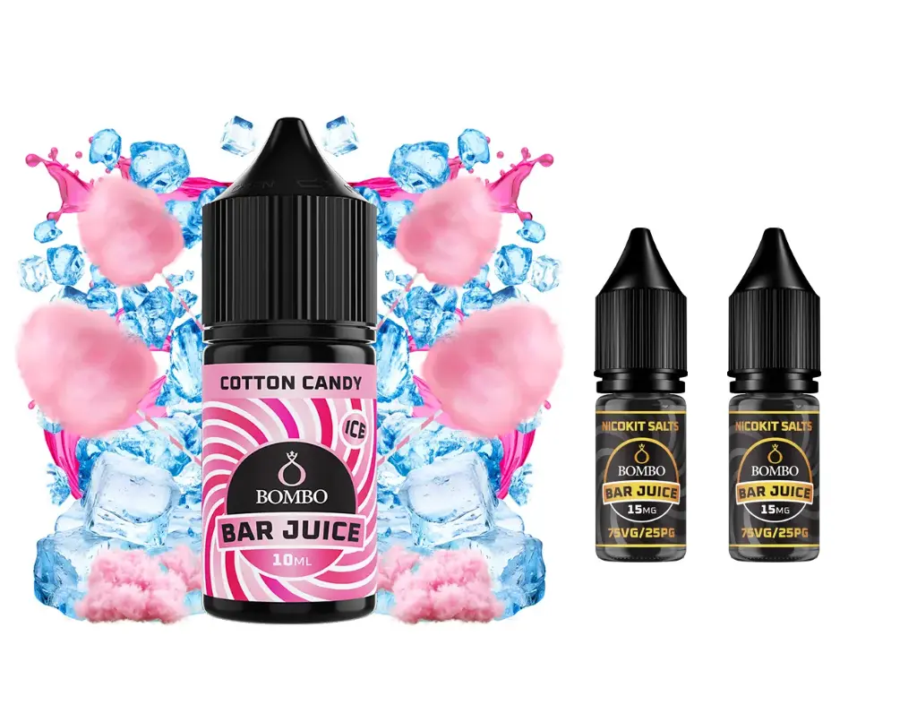 Aroma Cotton Candy Ice 10ml/30 (Longfill) - Bombo Bar Juice
