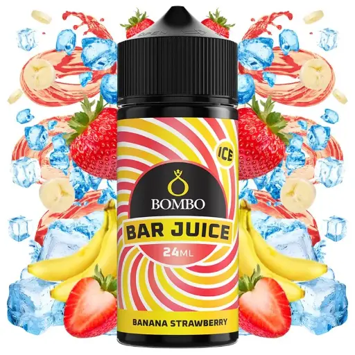 Ver más grande Aroma Banana Strawberry Ice 24ml/120 (Longfill) - Bombo Bar Juice