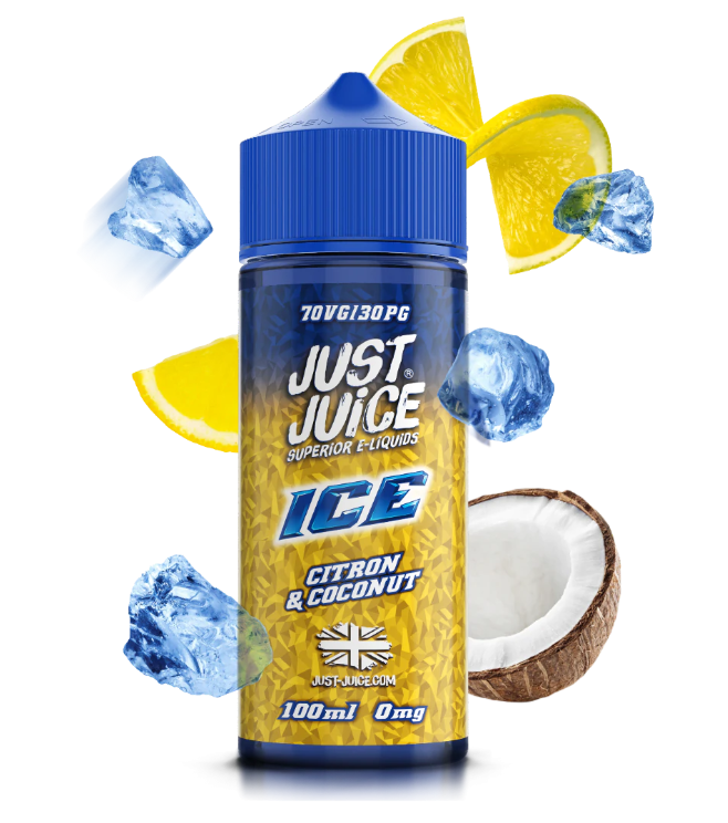Citron Coconut Ice 100ml - Just Juice