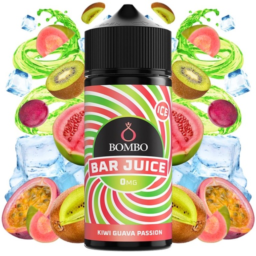 Aroma Kiwi Guava Passion Ice 24ml/120 (Longfill) - Bombo Bar Juice 