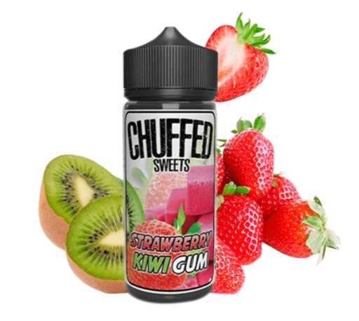 Chuffed Swets Strawberry Kiwi Gum Longfill 24ml/120ml