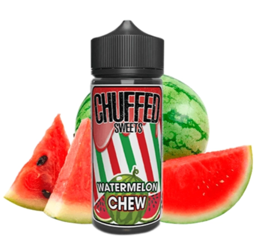 Watermelon Chew Sweets 100ml - Chuffed