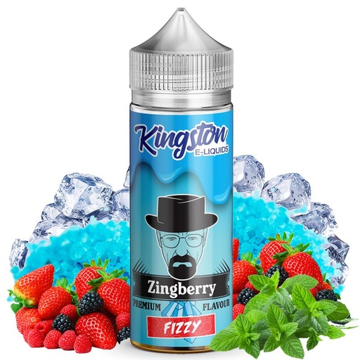 Zingberry Fizzy 100ml - Kingston E-liquids
