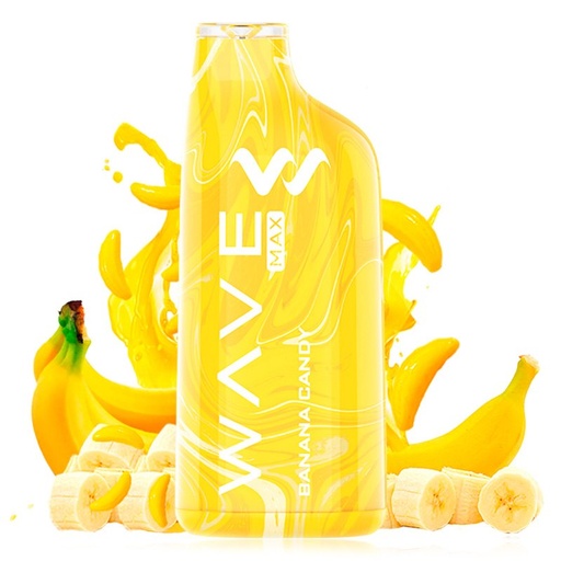 Desechable Banana Candy 8000puffs - Bud Vape Wave Max