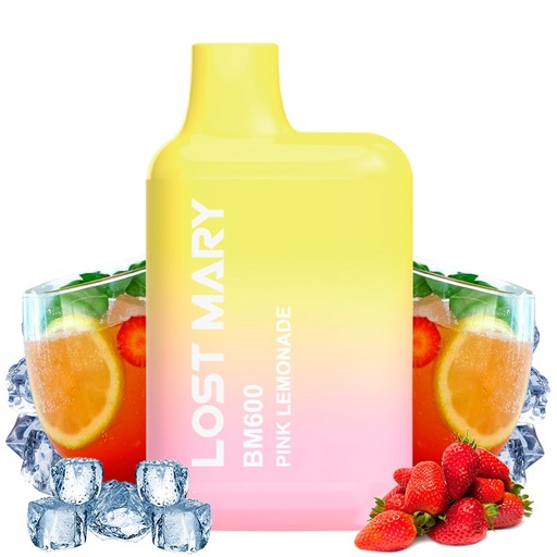 Pod desechable Pink Lemonade 600puffs - Lost Mary BM600