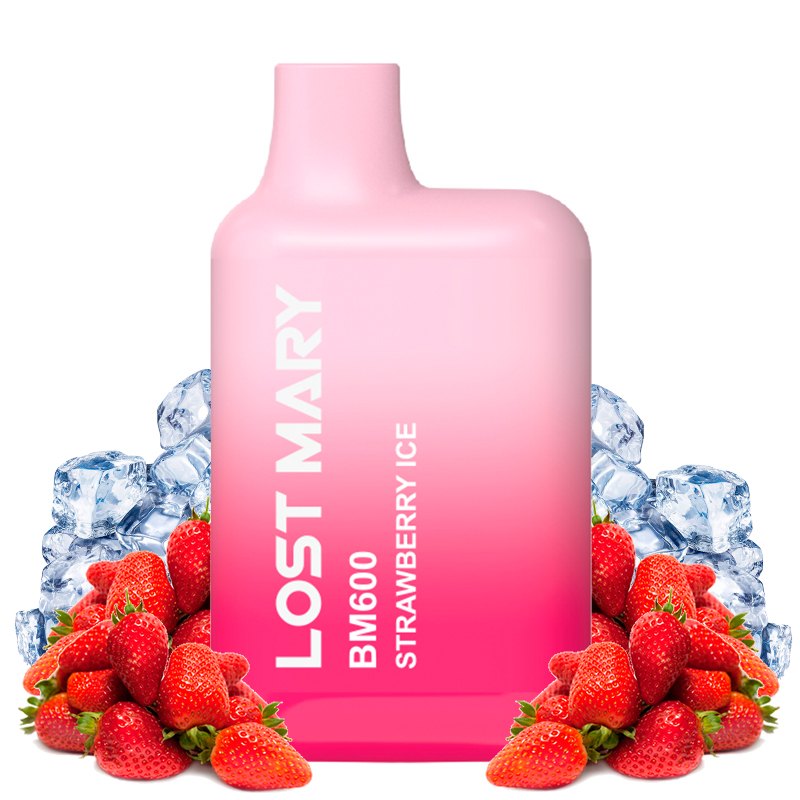 Pod desechable Strawberry Ice 600puffs - Lost Mary BM600
