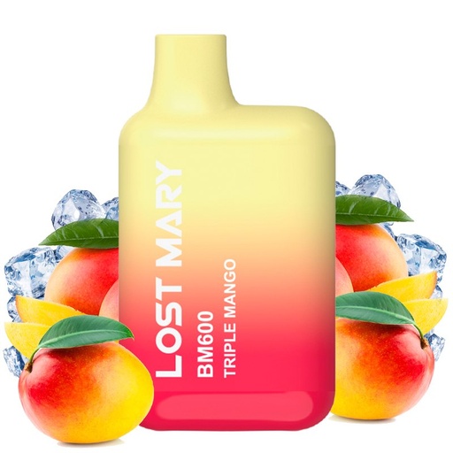 Pod desechable Triple Mango 600puffs - Lost Mary BM600