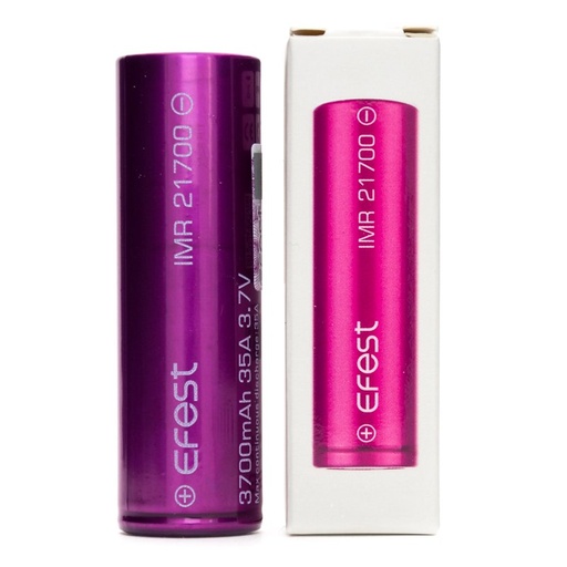 Pila IMR 21700 3700mAh 35A morada - Efest
