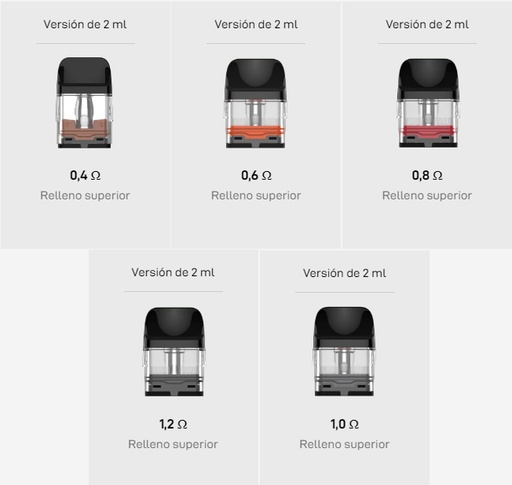 Cartucho Vaporesso Xros Series Corex 2.0