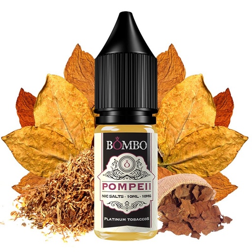 Pompeii 10ml - Platinum Tobaccos Nic Salts by Bombo