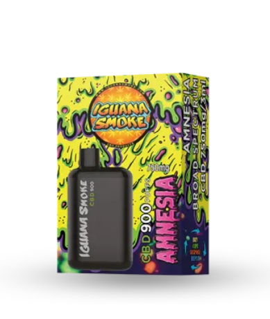 Desechable CBD – Iguana Pocket Amnesia Broad Spectrum 750mg