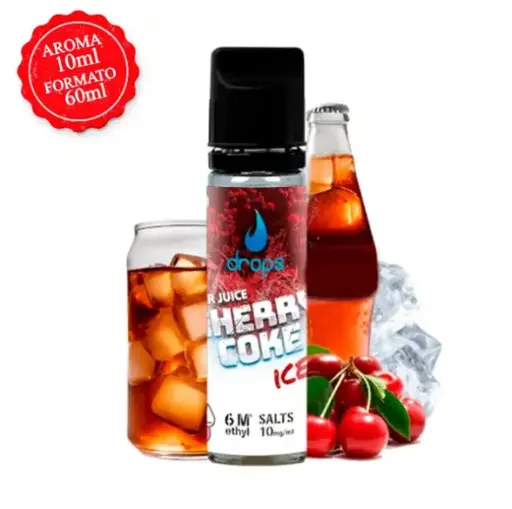 Cherry Coke Ice - Drops All In 10ml (Longfill)