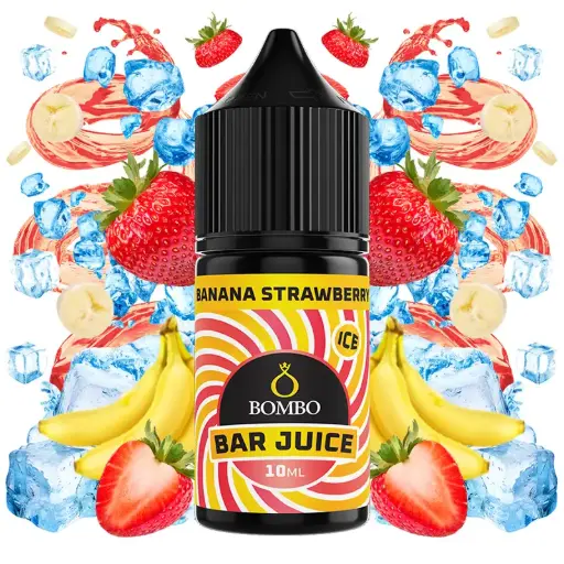 Aroma Banana Strawberry Ice 10ml/30 (Longfill) - Bombo Bar Juice